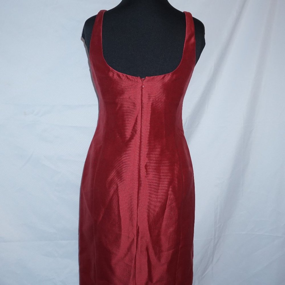 Talbots Silk Blend Shift Dress Cocktail Wedding Guest Size 4 New - Picture 2 of 4